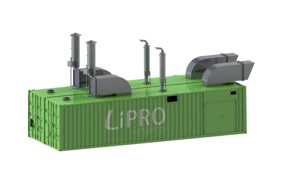 LiPRO Mobile Cube — a two-container unit configuration (official manufacturer material)